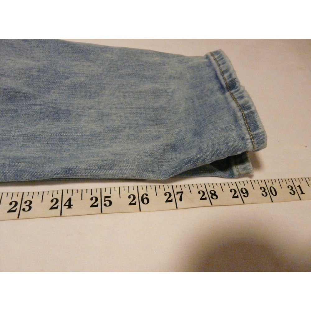 American Eagle Next Level Flex Skinny Blue Jeans Mens 31 x 30 Distressed‎ - Picture 10 of 11